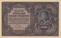 Polen 1000 Marek Tadeusz Kosciuszko - 1919 - III s&eacute;rie AC