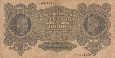 Polen 10000 Marek - 1922 - Serial B - P.32