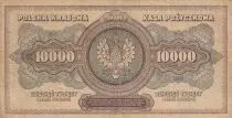 Polen 10000 Marek - Head of Women - 1922 - Serial A 8737428