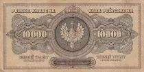 Polen 10000 Marek - Head of Women - 1922 - Serial C 0985963