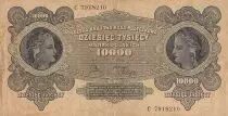 Polen 10000 Marek - Head of Women - 1922 - Serial C 7918210