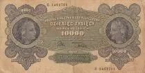 Polen 10000 Marek - Head of Women - 1922 - Serial E 1461701