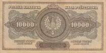 Polen 10000 Marek - Women - 1922 - Serial E - XF - P.32
