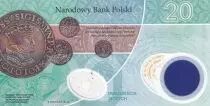 Polen 20 Zlotych - Nicolaus Copernicus - Folder - Polymer - 2023