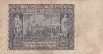Polen 20 Zlotych - Woman\'s portrait - 1940 - Serial G - P.95