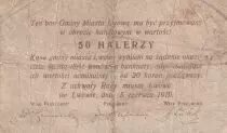 Polen 50 Halerzy - Village - 1919