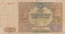 Polen 50 Zlotych 1946 - Sailing ship - P.128b