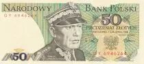 Polen 50 Zlotych 1988 - Karol Swierczewski