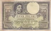 Polen 500 Zlotych - T. Kosciuszko - Crowned Eagle - 28-02-1919 - Serial S.A.0999566