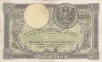 Polen 500 Zlotych - T. Kosciuszko - Crowned Eagle - 28-02-1919 - Serial S.A.1153580
