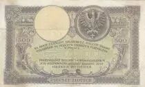 Polen 500 Zlotych - T. Kosciuszko - Crowned Eagle - 28-02-1919 - Serial S.A.4323209