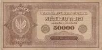 Polen 50000 Marek - 1922 - Serial A - P.33
