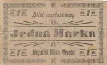 Polen Billet wartosciowy 1 Marka - Poland - 1919