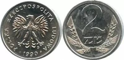 Polen Y.80.3 2 Zlote, KM.Y80.3