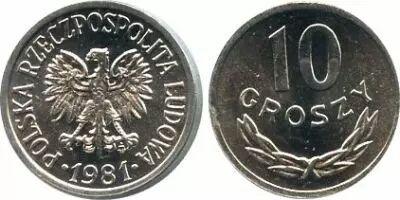 Polen YAA.47 10 Groszy, KM.YAA47