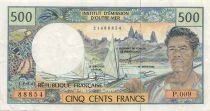 Polinesia Francesa 500 Francs - Territoires fr. du Pacifique - ND (2002-03) - P.1d