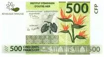 Polinesia Francesa 500 Francs French Polynesia - Kava leaves - 2019