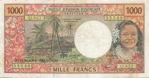 Polinesia Francese 1000 Francs - Fr. Pacific Territories - ND (2001) - P.2g
