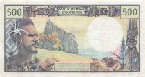 Polinesia Francese 500 Francs - Territoires fr. du Pacifique - ND (2002-03) - P.1d