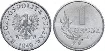 Pologne 1 Grosz - Armoiries - 1949