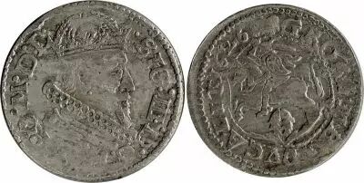 Pologne 1 Grosz Sigismund III - Roi de Pologne Grand Duc de Lithuanie (1587-1632)