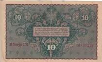 Pologne 10 Marek - T. Kosciuszko - Aigle - 1919 - P.25