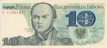 Pologne 10 Zlotych - Josef Bem - 1982 - S&eacute;rie E - P.148