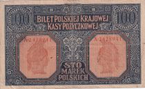 Pologne 100 Marek - Aigles - Guerrières - 1919 - TB - P.15