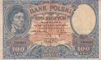 Pologne 100 Zlotych - T. Kosciuszko - Aigle couronné - 1919 - TB - P.57
