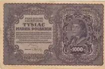 Pologne 1000 Marek Tadeusz Kosciuszko - 1919  - II s&eacute;rie B