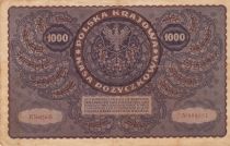 Pologne 1000 Marek Tadeusz Kosciuszko - 1919  - II série B