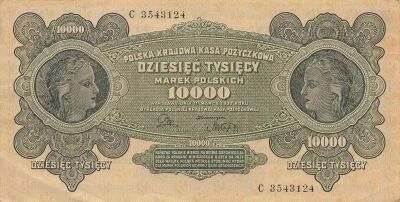 Pologne 10000 Marek - 1922 - P.32