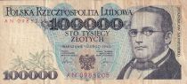 Pologne 100000 Zlotych - S. Moniuszko - 1990 - P.154a