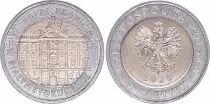 Pologne 5 Zlotych - Palais Branicki - Cracovie - Bim&eacute;tal - 2020 - SPL