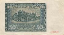 Pologne 50 Zlotych - Emilia Plater - 01-08-1941 - P.102
