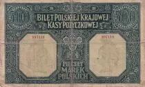Pologne 500 Marek - Aigles - Guerrières - 1919 - B - P.18