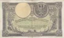Pologne 500 Zlotych - T. Kosciuszko - Aigle couronn&eacute; - 28-02-1919 - S&eacute;rie S.A.5171666