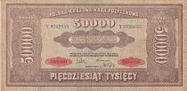 Pologne 50000 Marek - 1922 - Série Y - P.33