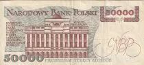 Pologne 50000 Zlotych - S. Staszic - 1989 - S&eacute;rie N - P.153