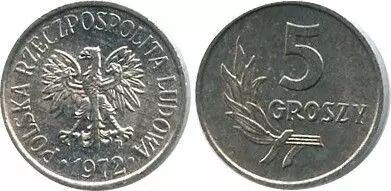 Pologne YA.46 5 Zlote, KM.YA46