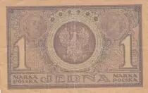 Polonia 1 Marka - Block of three letters - 1919