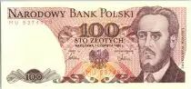 Polonia 100 Zlotych  1986 - Ludwik Warynski