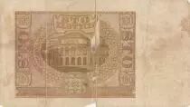 Polonia 100 Zlotych 1940 - Bearded Man, Building - Serial E