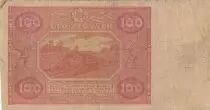 Polonia 100 Zlotych 1946 - Farmers - Serial A - P.129