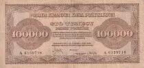 Polonia 10000 Marek - Eagle - 1923 - Serial A - F - P.34