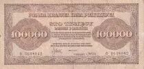 Polonia 10000 Marek - Eagle - 1923 - Serial G - F - P.34