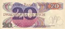 Polonia 20 Zlotych - Romuald Traugutt -1982 - UNC - P.149a