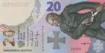 Polonia 20 Zlotych Battle of Warsaw - 2020 - UNC in folder