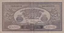 Polonia 250000 Marek - Crowned eagle - 1923 - Serial BZ - VF to XF - P.35