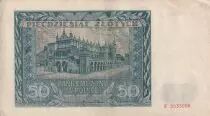 Polonia 50 Zlotych - Woman\'s portrait - 1941 - Serial E - P.102